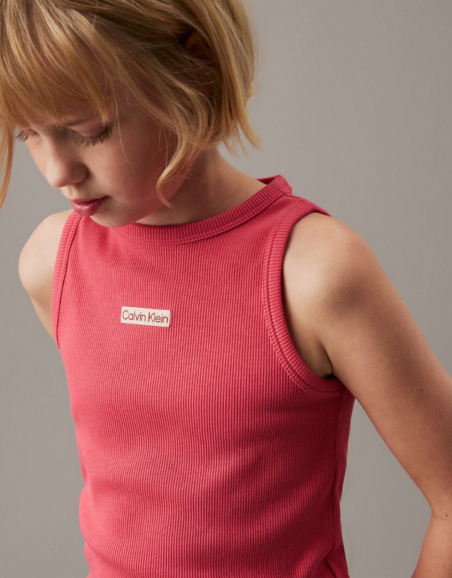 Calvin Klein Jeans - Girls Ribbed Tank Top
