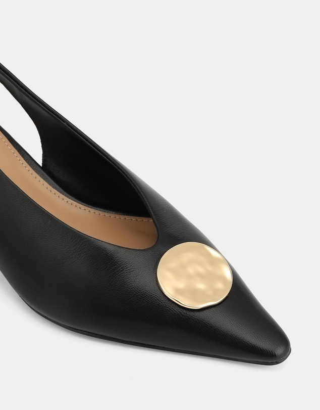 Wittner - Goldie Leather Slingbacks