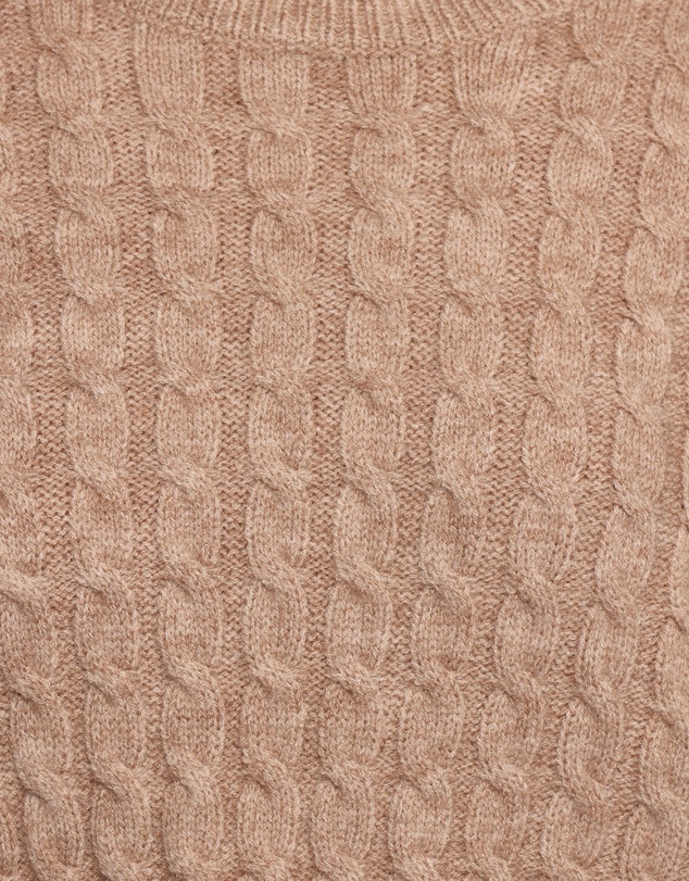 Petal & Pup - Reid Cable Knit Skirt Set - Taupe
