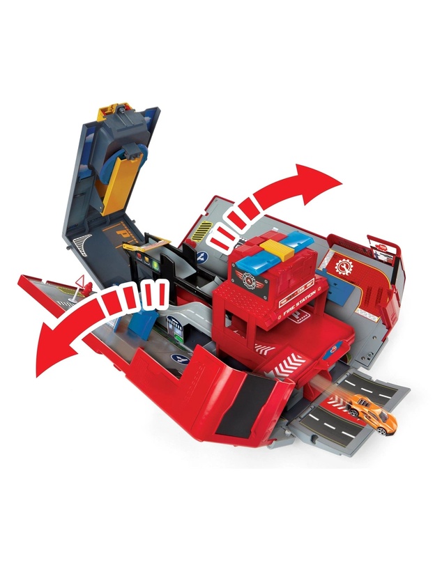Rallye - Folding Fire Truck Playset