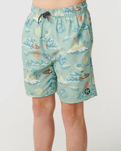 Rip Curl - Rip Tuals Volley Boardshorts - Teens