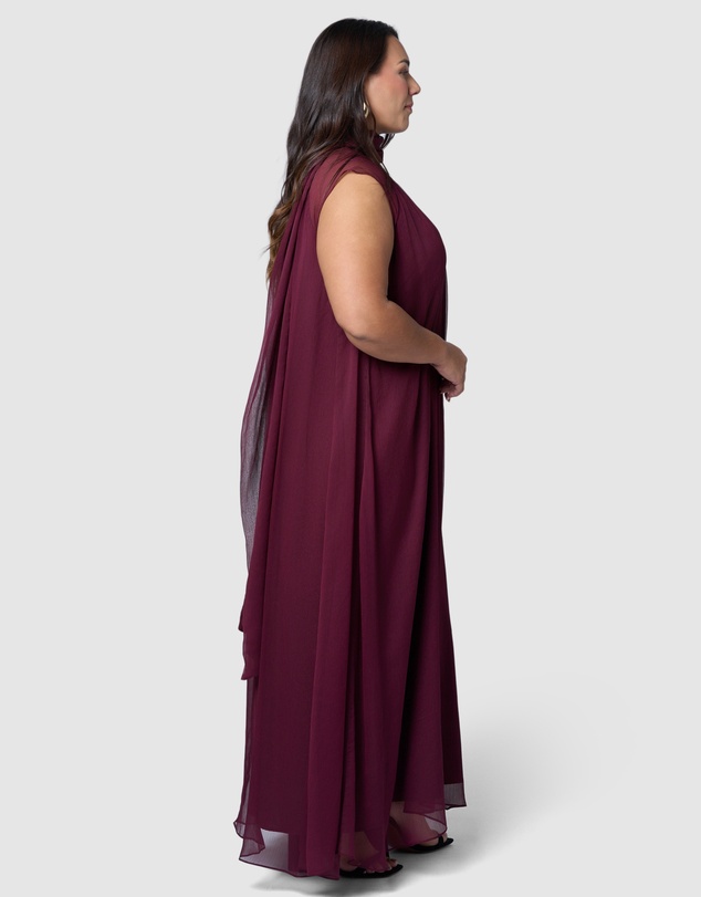 Pink Dusk by Curve Project - Intoxicating Maxi Dress