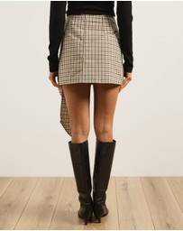 Atmos&Here - Annika Check Mini Skirt