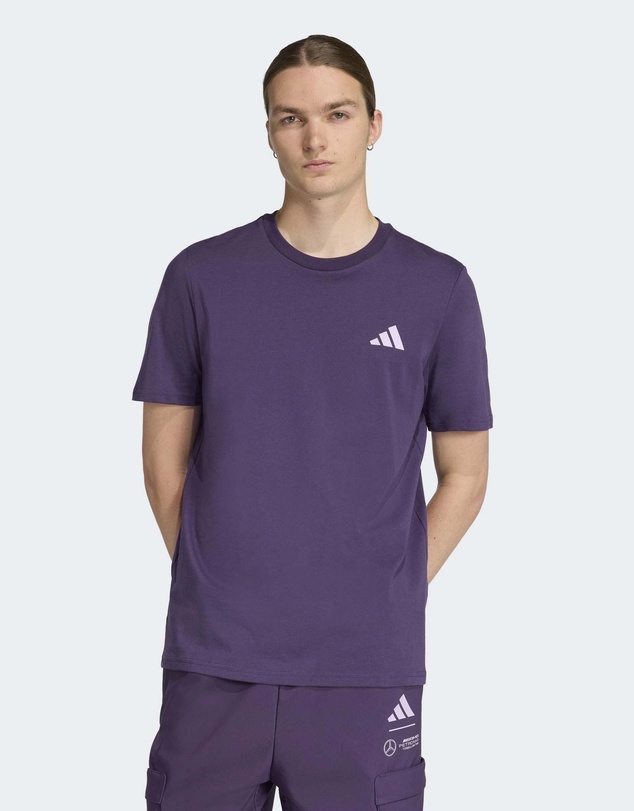 adidas Performance - Mercedes - AMG Petronas Formula One Team Premium Woven Graphic Tee Mens