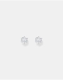 THOMAS SABO - Ear studs with white zirconia in brilliant cut