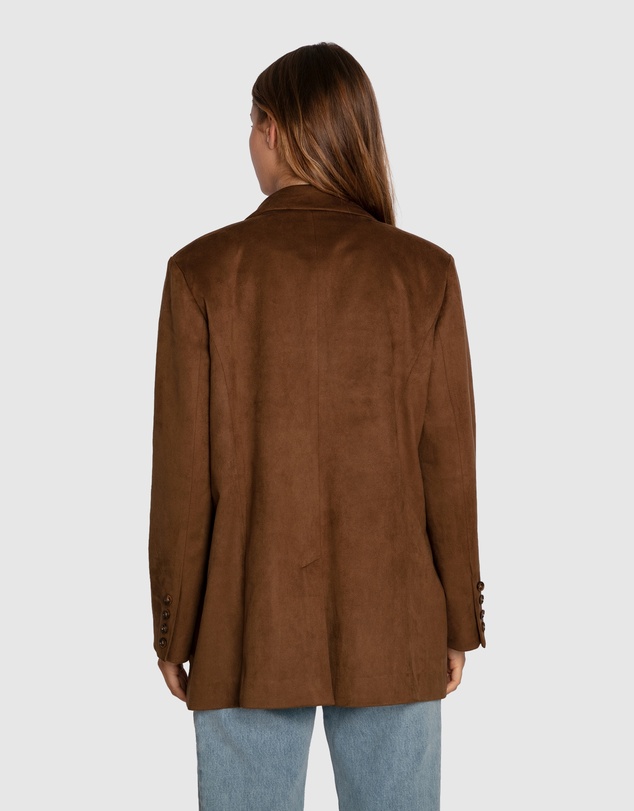 Belle & Bloom - Charmer Faux Suede Blazer