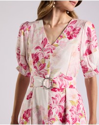 David Lawrence - Argon Linen Blend Dress