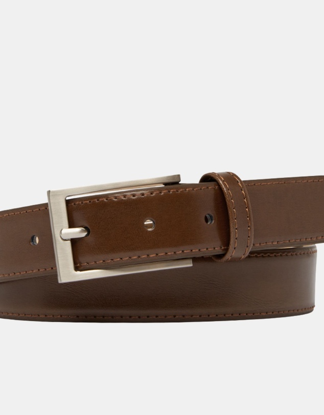 Buckle - Landon. Australian Made Classic Leather Belt. 30mm width.