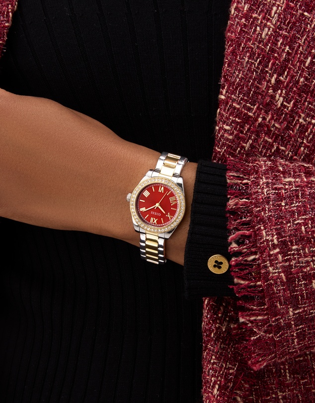 GUESS - Guess Mini Luna Ladies 2-Tone Analogue Watch