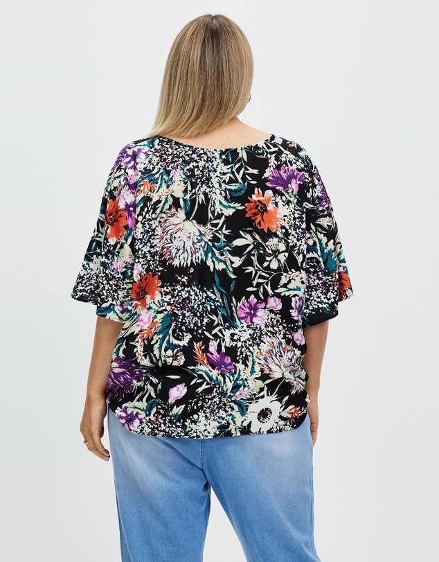Hope & Harvest - Tie Front Top