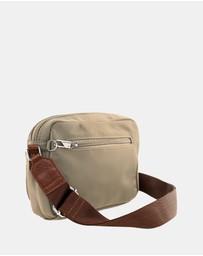 Pierre Cardin - Pierre Cardin RFID Anti-Theft Nylon Crossbody Bag