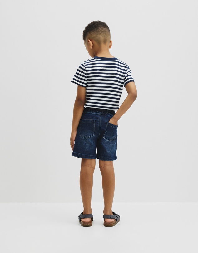 Country Road - Pull On Denim Straight Pant