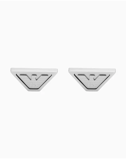 Emporio Armani - Silver Tone Cufflinks