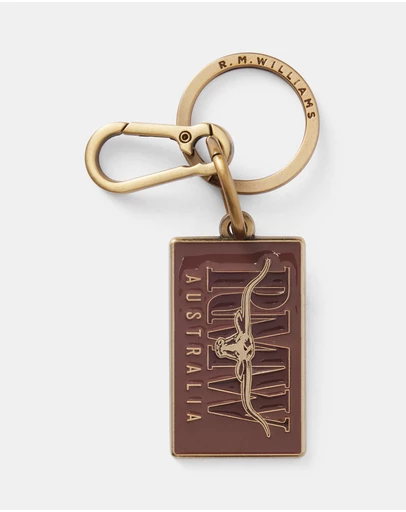 R.M.Williams - Heritage Logo Enamel Keyring