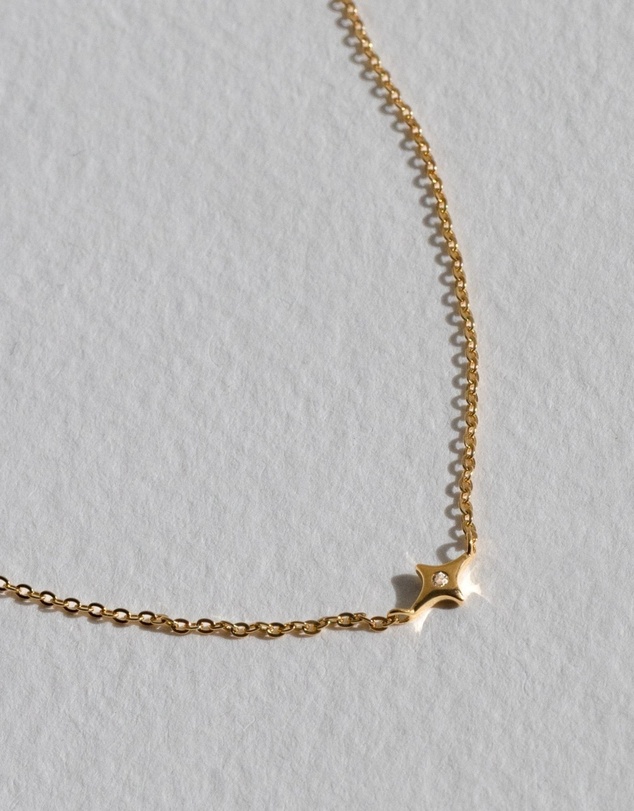 SAINT VALENTINE - Starburst Necklace - Gold