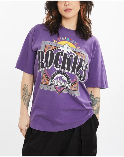 Vintage by The Real Deal - Pre Loved - 1993 MLB Colorado Rockies Tee