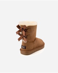Ozwear Connection Uggs - Ugg Kids 2 Ribbon Boots (Water Resistant)