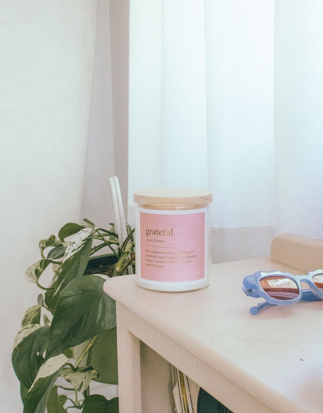The Commonfolk Collective - Grateful ~ Goldie Dictionary Meaning Candle