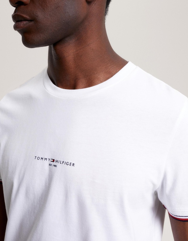 Tommy Hilfiger - Tommy Logo Tipped Tee