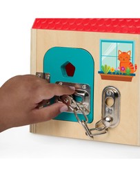 B. Toys - B. Wooden Locks & Latches House
