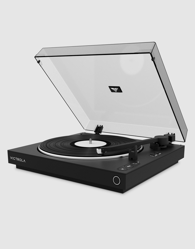 Victrola - Victrola Automatic Turntable - Black