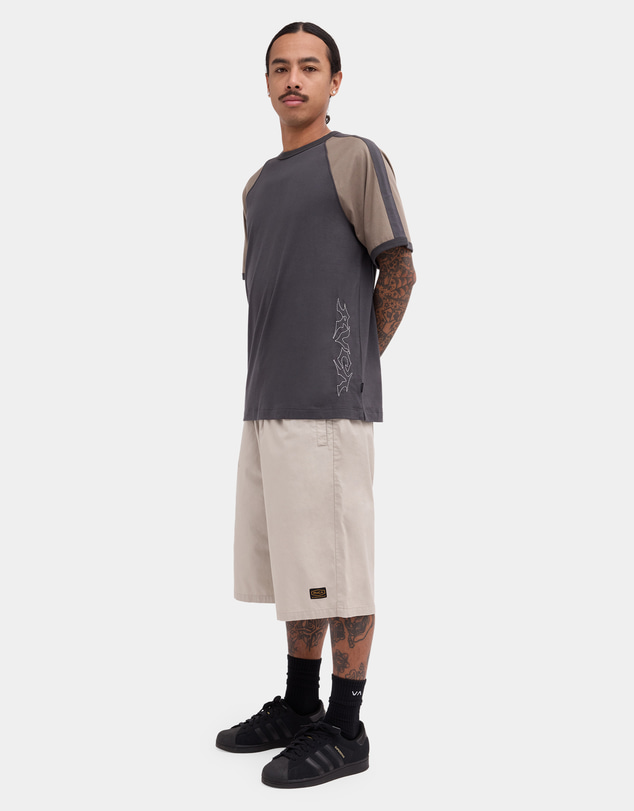 RVCA - Mens Stitch Raglan T-Shirt