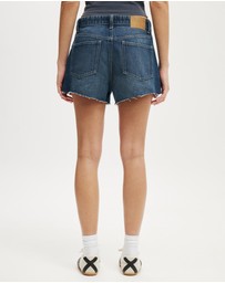 Cotton On - Original Cut Off Denim Shorts