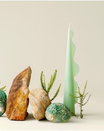 Black Blaze - Seaweed Pillar Candle