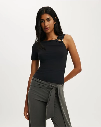 Cotton On - Ricki Trim Short Sleeve