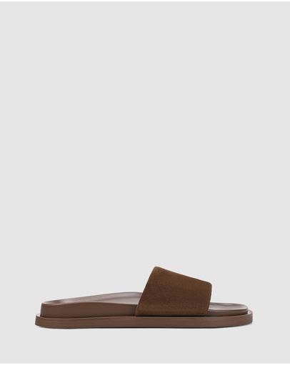 Toffee Brown Suede