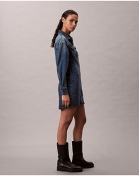 Calvin Klein Jeans - Denim Shirt Dress