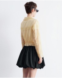 & Other Stories - Long Sleeve Lace Blouse