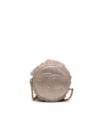 Pre-Loved by Azura Reborn - Pre-Loved chanel Pleated Leather Backpack Chain Detail