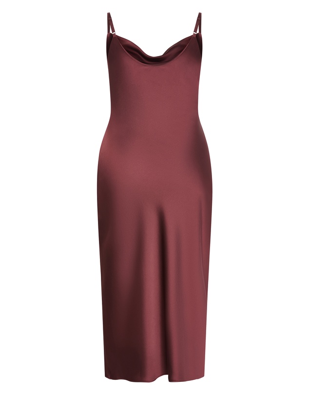 City Chic - Satin Slip Dress