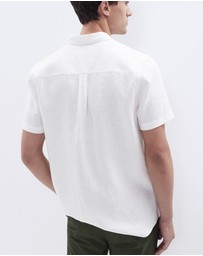 UNISON - Linen S/S Regular Fit Shirt