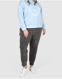Love Your Wardrobe - Weekender Washed Jogger Pants
