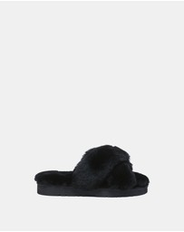 EVERAU - EverAU Ugg Leanna Double Faced Sheepskin Upper House Shoes
