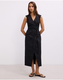 The Fated - Mabel Vest Midi Dress