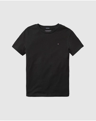Tommy Hilfiger - Basic Crew Neck Knit Short Sleeve - Kids