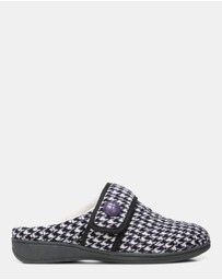 Vionic - Carlin Mule Slipper - Cream Multi