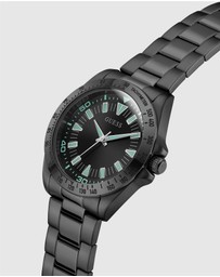 GUESS - GUESS Men's Black Analogue Watch
