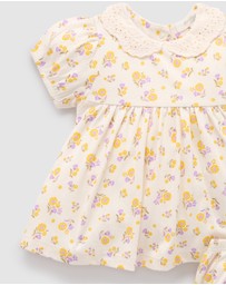 Purebaby - Luciana Floral Set -Kids-Babies