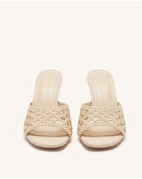 JW PEI - Elara Woven Slide Mules