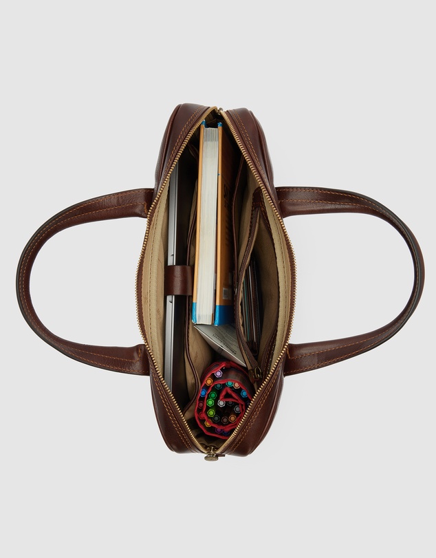 Republic of Florence - London Brown Briefcase