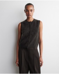 COS - Pure Brushed-Cashmere Waistcoat