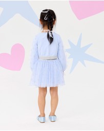 Rock Your Kid - Frozen Glitter Dress Set - Kids-Teens