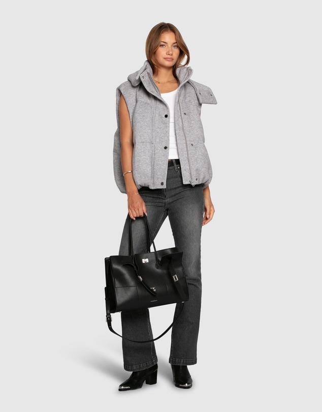 Belle & Bloom - Golden Hour Hooded Puffer Vest