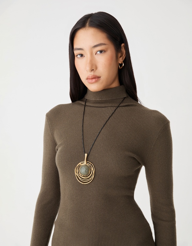 Forcast - Gaia Gold Pendant