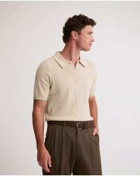 Oxford - Remy Zip Neck Polo