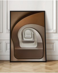 Olive et Oriel - Looking Up by Renate Reichert Art Print